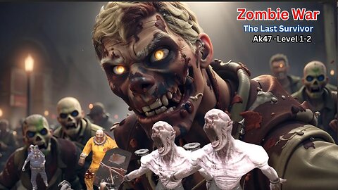 Zombie War-The last Survivor gameplay AK47 Level 1 | (Ios,Android)