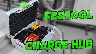 I installed all my Chargers in one Systainer! Organise Your Charging!