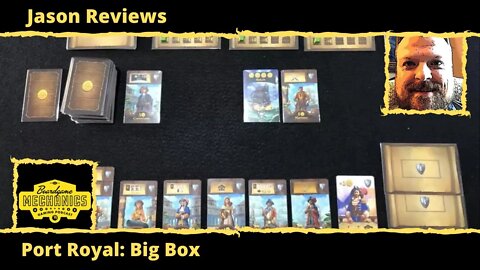 Jason's Board Game Diagnostics of Port Royal: Big Box