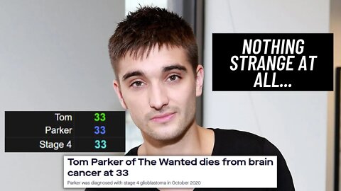 The Wanted Singer TOM PARKER Dead At 33 From STAGE 4 Cancer