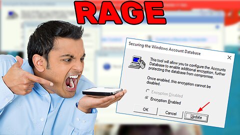 Scammer RAGES After I LOCK His Friends PC! [SYSKEY'D]