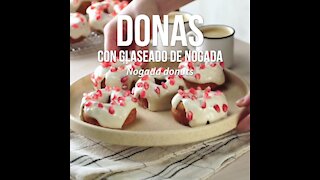 Glazed Nogada Donuts