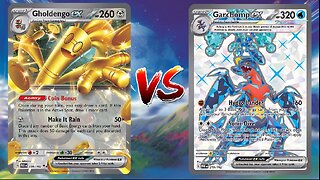 Pokemon TCG Live Gholdengo EX Eldegoss VS Garchomp EX Lucario!!