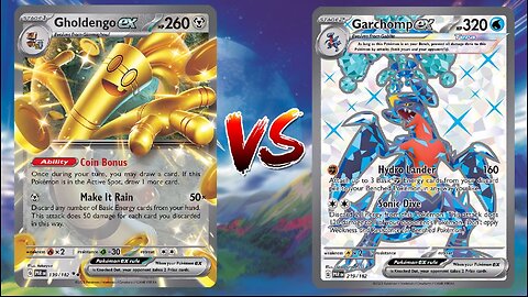 Pokemon TCG Live Gholdengo EX Eldegoss VS Garchomp EX Lucario!!