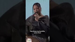 @badgalriri on staying humble. 🤝💪 Keeping your feet on the ground in life and in your career....