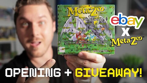 MetaZoo EBAY Box opening!: Wilderness *Exclusive* Stamped Booster Box (+ MetaZoo GIVEAWAY!)