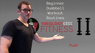 Beginner Dumbbell Push Workout