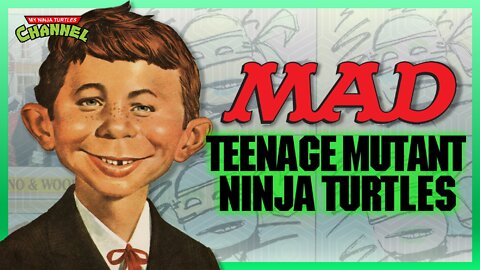 TMNT 1990 Movie Parody in Mad Magazine