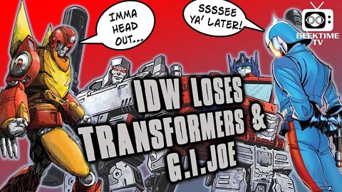 IDW Loses Licenses To Transformers & G.I. Joe