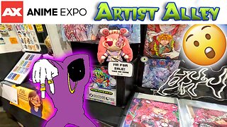 Artist Alley Day 1 was a Sea of People - Anime Expo 2023