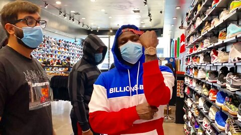DaBaby Goes Shopping For Sneakers With CoolKicks