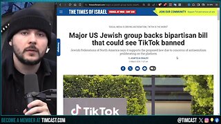 Tiktok Ban Is Because Of Israel, Pro Palestine Content Hurt US Foreign Policy So Democrats Say BAN