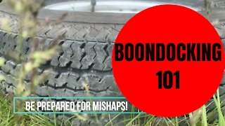 BOONDOCKING 101: How to Prep to Boondock for RV Newbies | BE PREPARED FOR MISHAPS ON RV ROADTRIPS | Season 1 Episode 5