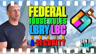 Federal Judge Rules LBRY LBC Token A Security - 220
