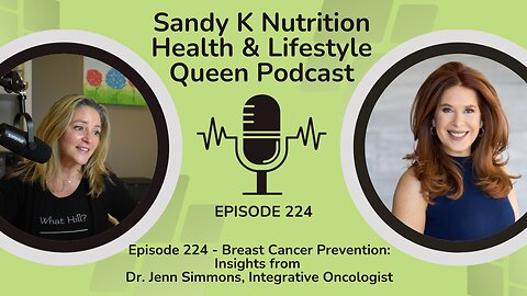 Episode 224 - Breast Cancer Prevention: Insights from Dr. Jenn Simmons, Integrative Oncologist