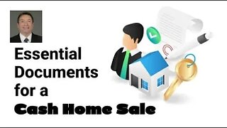 Essential Documents for a Cash Home Sale