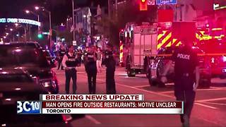 Gunman opens fire in busy Toronto neighborhood