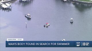 Man's body found by Tampa officials after multiple witnesses say the swimmer was in distress