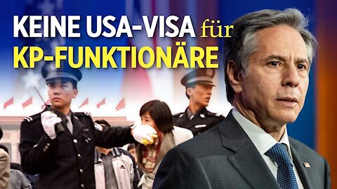 USA verhängen Einreiseverbot gegen chinesische KP Funktionäre