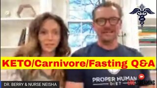 KETO/Carnivore/Fasting/Nutrition/Health Q&A