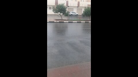 Rain in Madina