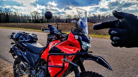 Best Gen3 KLR 650 Highway Mod! | 3D Cycle Parts New Windshield Risers w/GPS Mount