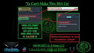 "CRACKING THE Q-CODE" - 'Ya Can't Make This Sh!t Up!' [PART-1]