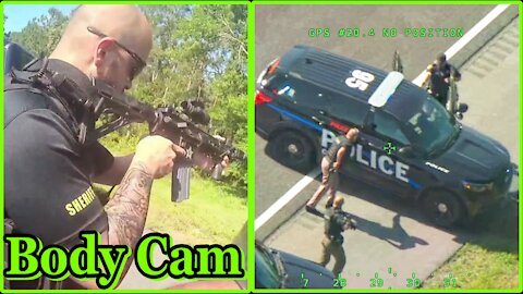 NEW VERSION Multiple Body Cam. Police Chase. Man Stole 2 Police Vehicle. Volusia Sheriff May 6-2021