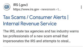 Tax Scams / Consumer Alerts | Internal Revenue Service