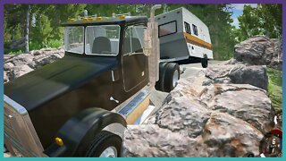 TruckFails | Trucks Man TGS vs Dangerous Stone #138 | BeamNG.Drive |TrucksFails