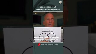 Codependency VS Healthy Interdependence #shorts