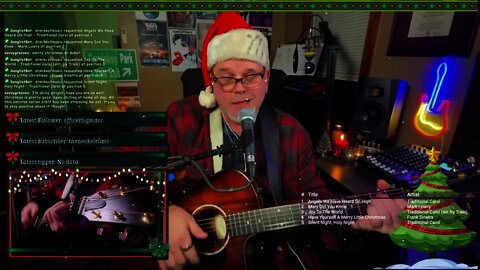 Angels We Have Heard On High from Christmas Twitch Live Stream