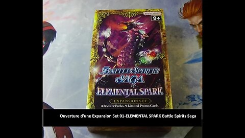 #tcg Ouverture d'une Expansion Set 01-ELEMENTAL SPARK Battle Spirits Saga