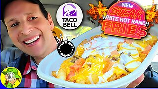 Taco Bell® 🌮🔔 STEAK WHITE HOT RANCH FRIES Review 🥩⚪🔥🍟 | Peep THIS Out! 🕵️‍♂️