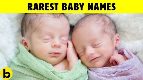 20 Baby Names For Girls & Boys That Are Very Unique