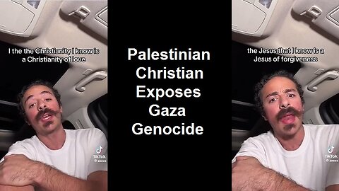 Palestinian Christian Exposes Gaza Genocide