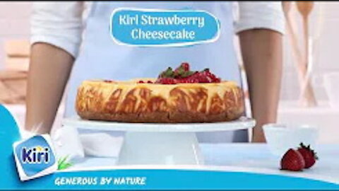 Kiri Strawberry Cheesecake