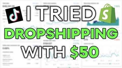 I Tried Dropshipping With 50$