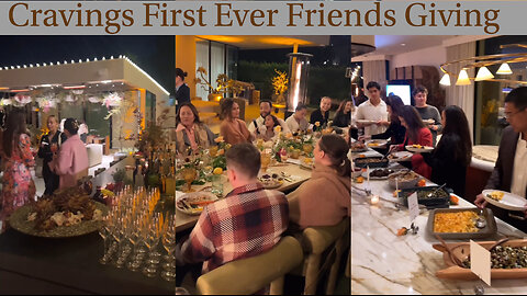 Food, Fun, and Friends: John Legend & Chrissy Teigen's Friends giving