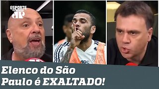 "Gente... OLHA esse São Paulo! Brigará, SIM, por título!", exaltam jornalistas