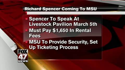 MSU President explains decision to allow white nationalist Richard Spencer speak on campus