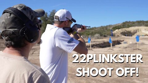Friendly Shoot off with 22Plinksters at the Gundies Range Day