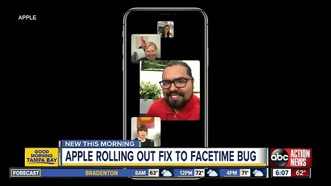 Apple rolling out fix to Facetime bug