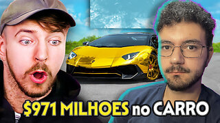 Carro Mais Caro do Mundo! - Rk play reage a MRBEAST