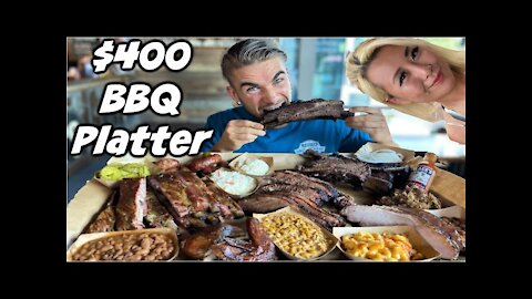ANOTHER LEGENDARY BBQ SANDWICH CHALLENGE | LOUSIANA BBQ | ALMOST UNDEEFATED | MAN VS FOOD