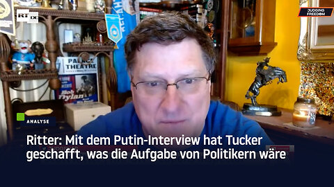 Ritter: Mit dem Putin-Interview hat Tucker geschafft, was die Aufgabe von Politikern wäre