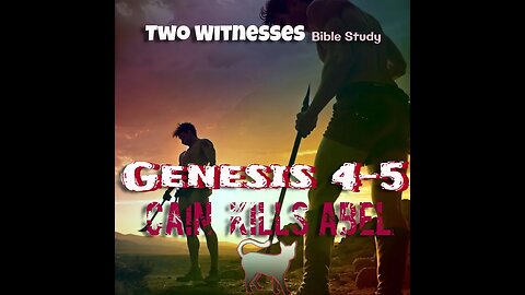 #117 😡 Two Witnesses, Genesis 4-5, Cain Kills Able 🩸🪨