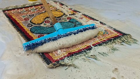 Rug Restored ! Satisfying ASMR Carpet Cleaning