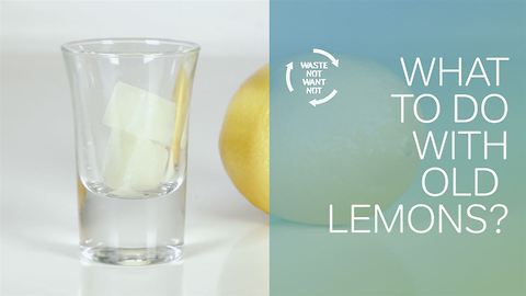 Waste not want not: what to do with old lemons