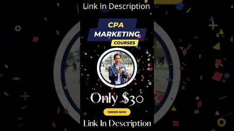 How to make money online, CPA marketing, make money online, affiliate marketing course #shorts